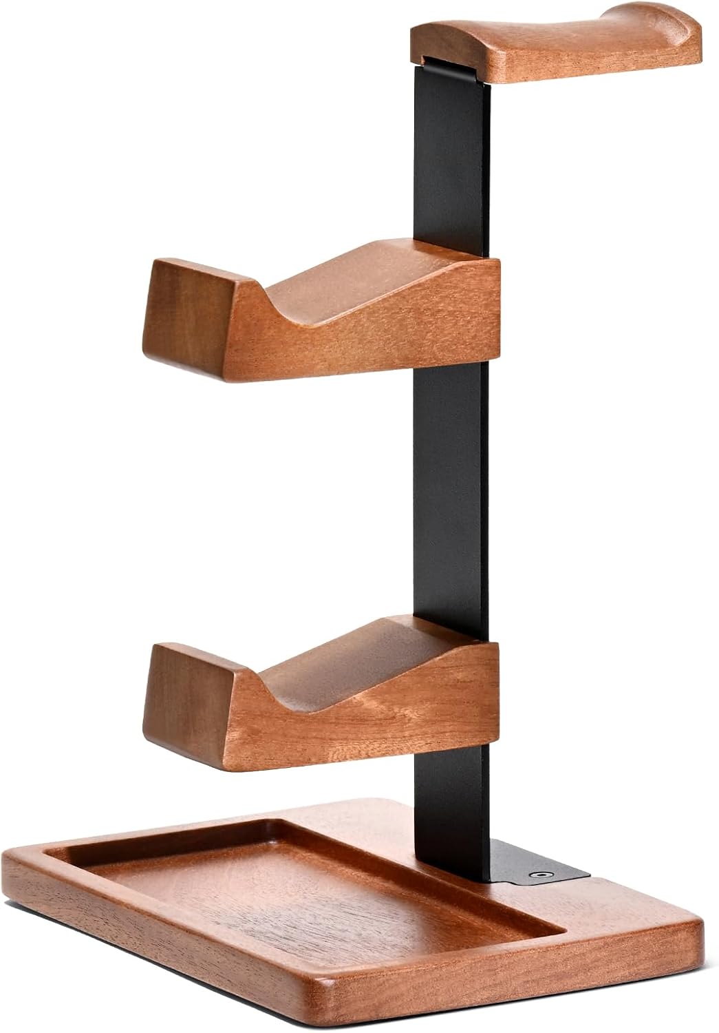Wood and Metal Controller and Headphone Stand