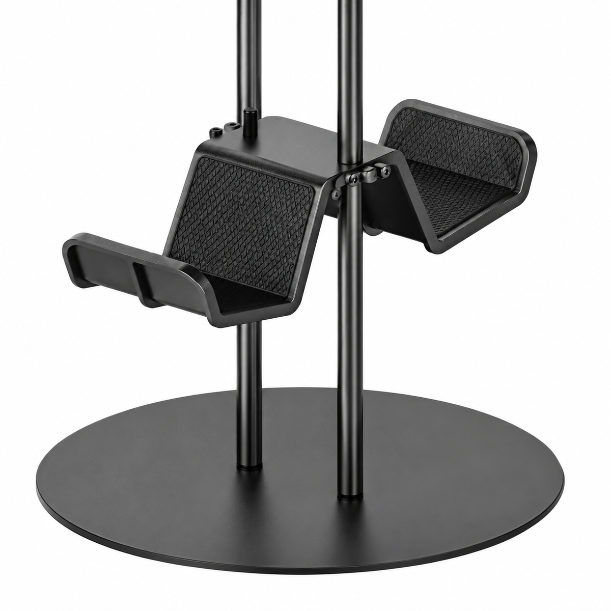 Black Four-Tier Controller and Headphone Stand - view 2