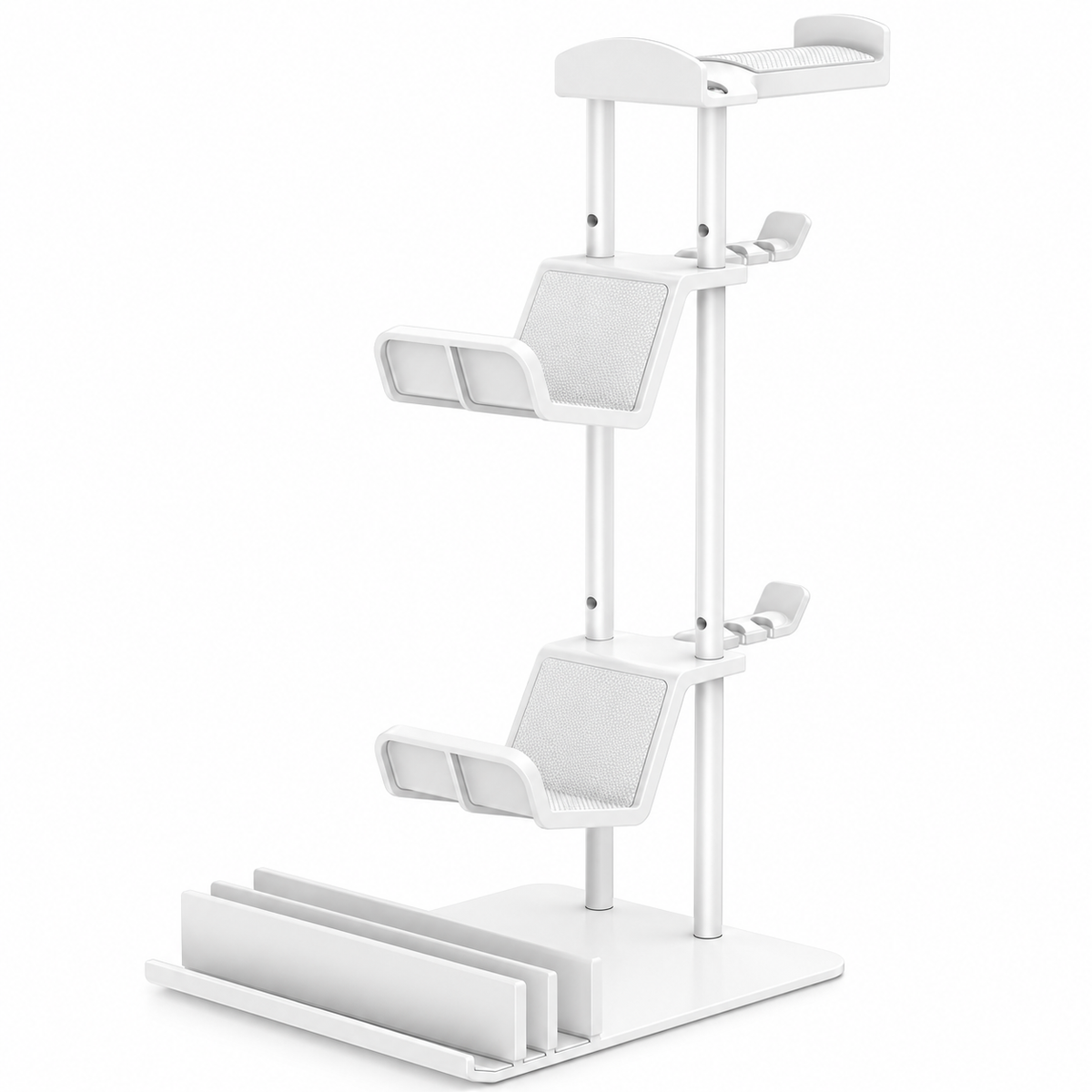 White Controller and Headphone Stand