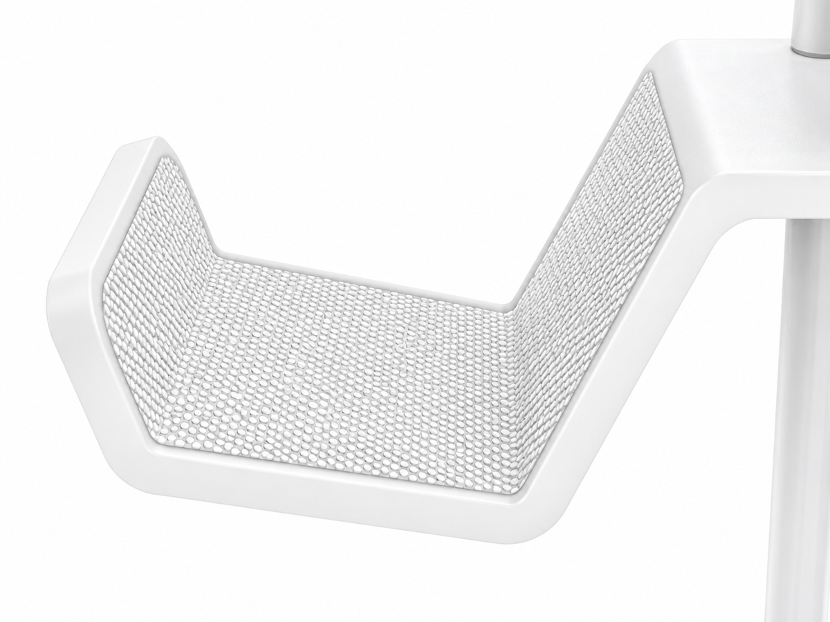 White Controller and Headphone Stand - view 2